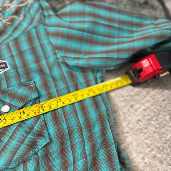 Panhandle Slim Blue Casual Skirt Size M - Picture 8 of 10